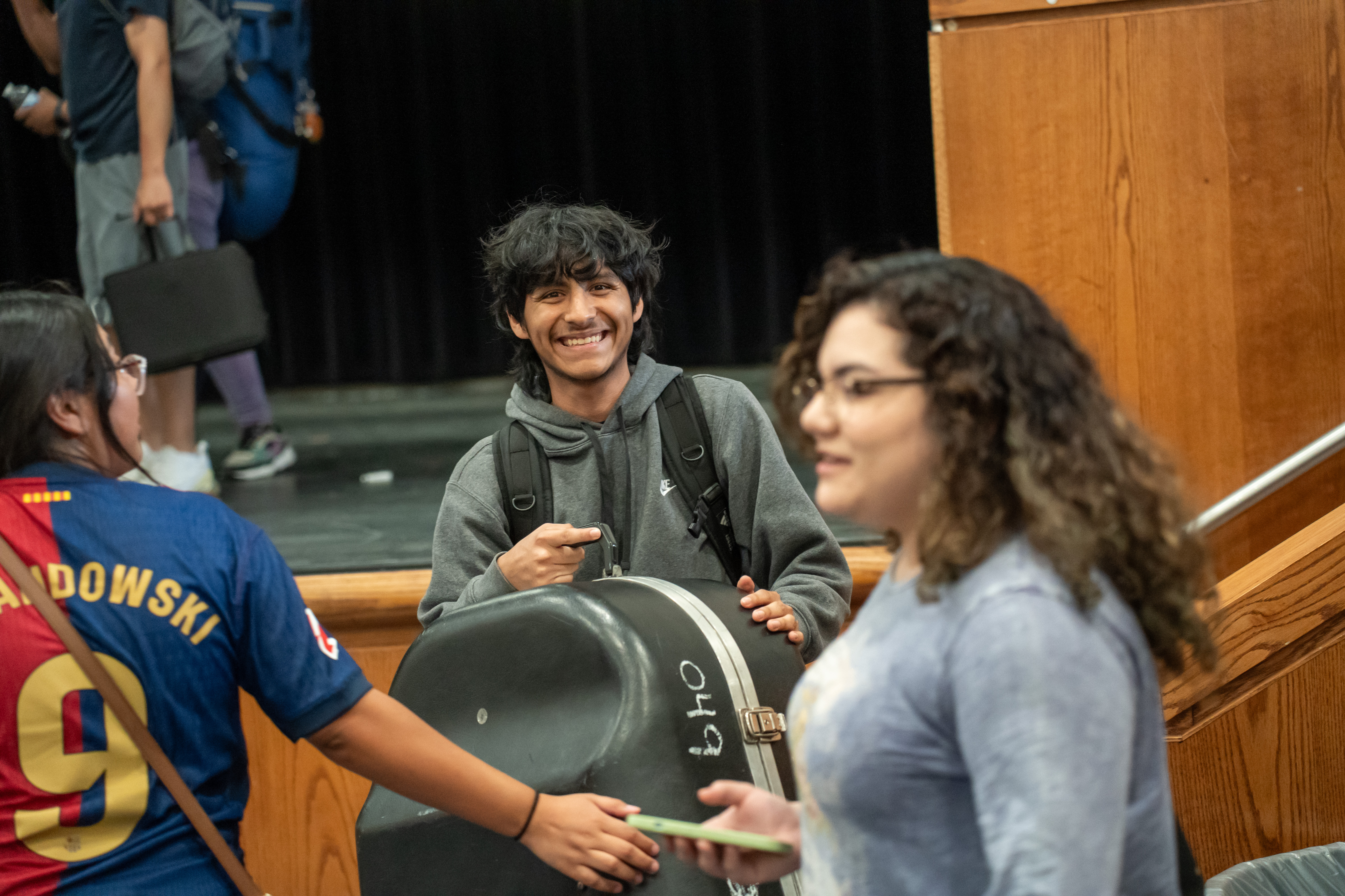 TXIOS OrchestraFest students rehearsing in 2025